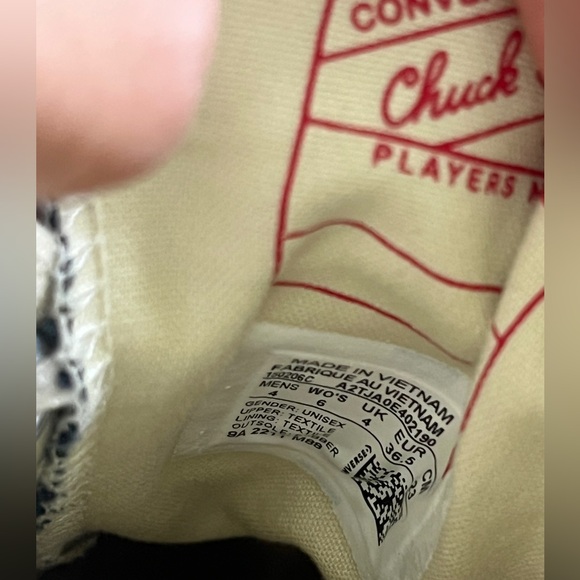 Converse Comme des Garçons PLAY Chuck 70 sneaker - Picture 6 of 7